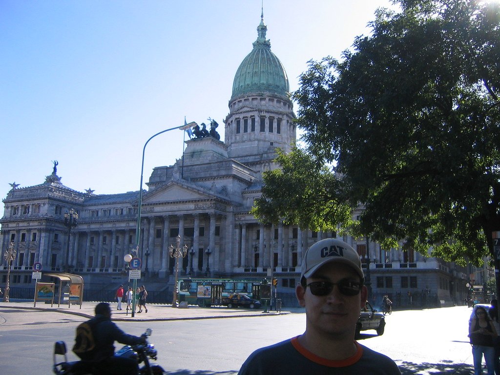 The Argentine National Congress palace in Buenos Aires